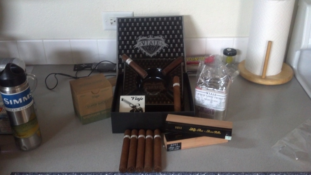 New cigars and some swag