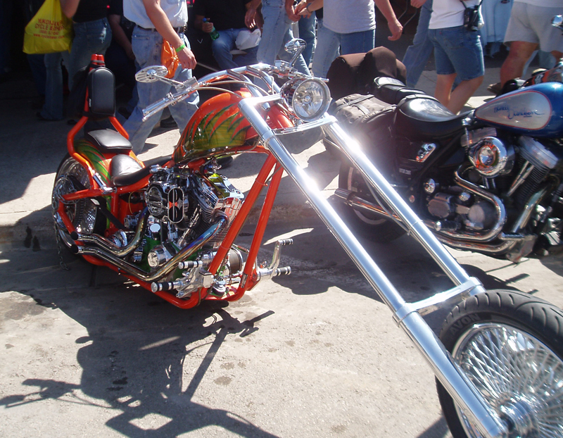 Orange Stretch Chopper