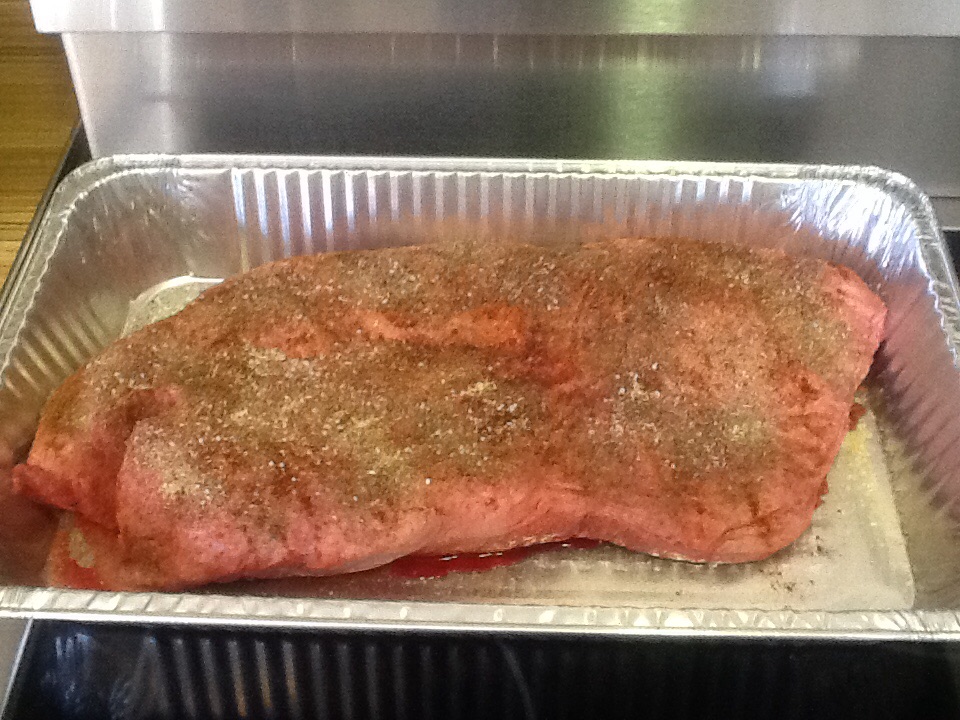 Prime grade brisket