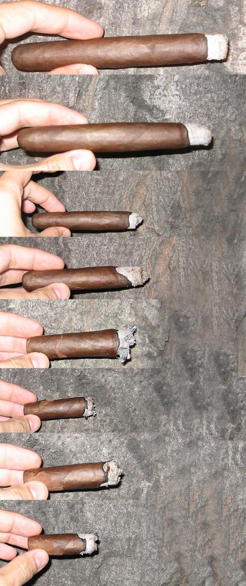 Progress of cigar