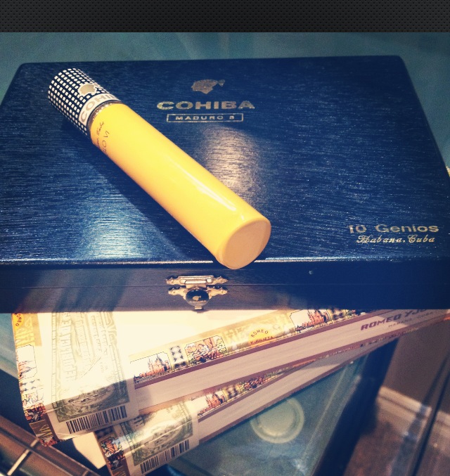 Romeo Churchills, Cohiba Maduro 5, Cohiba Siglo VI