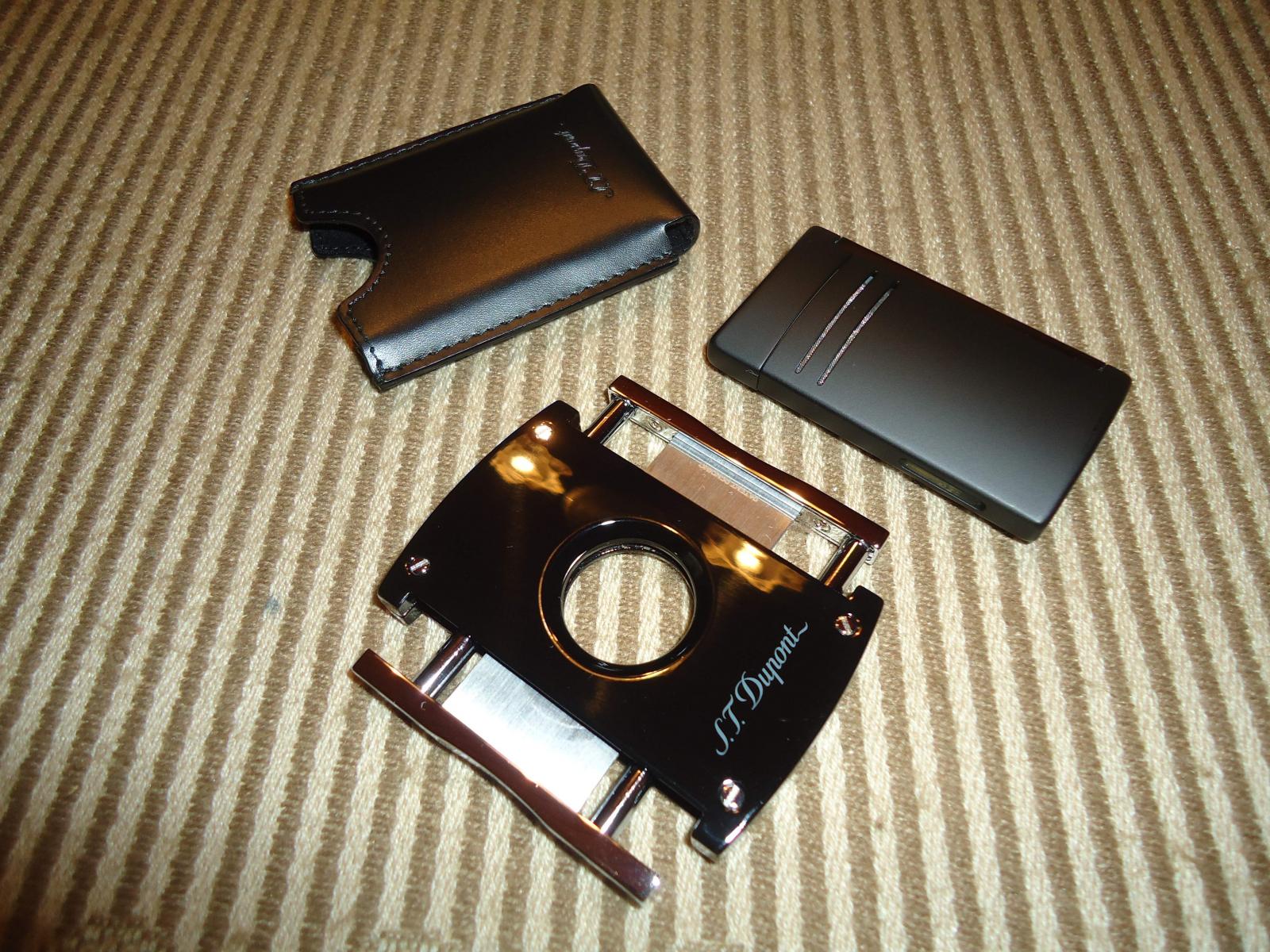 St.Dupont lighter and cutter