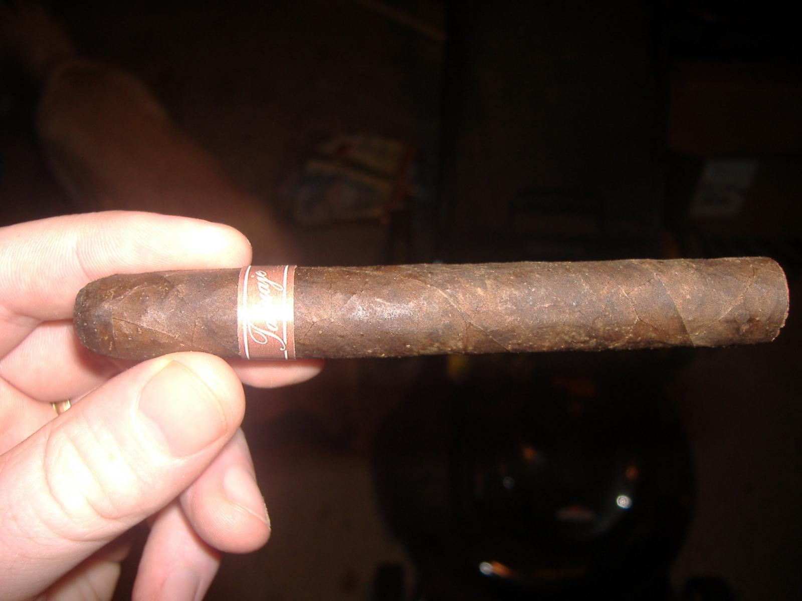 The cigar...