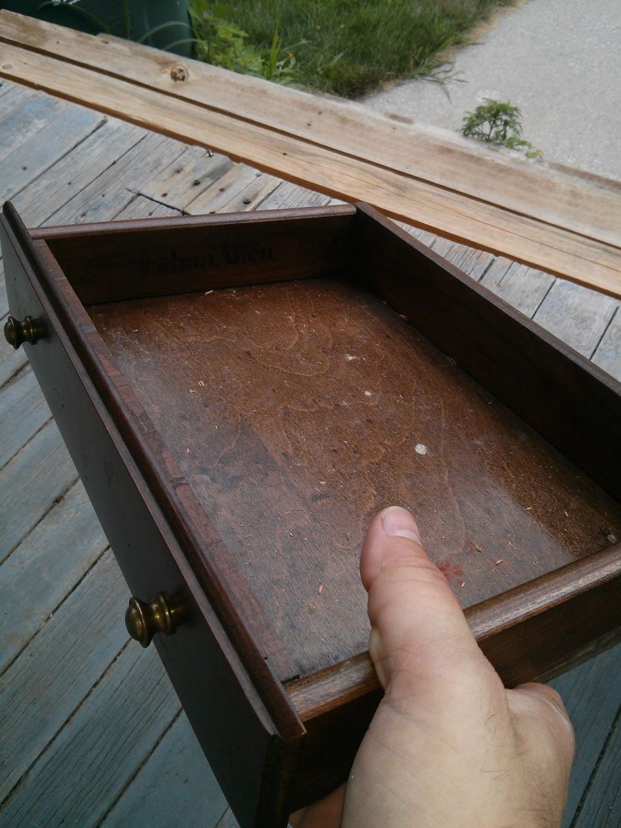 The general restore ethan allen humidor3
