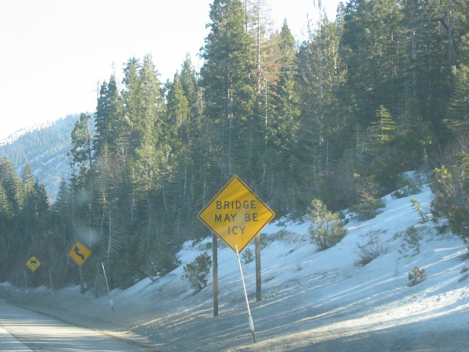 Very little snow