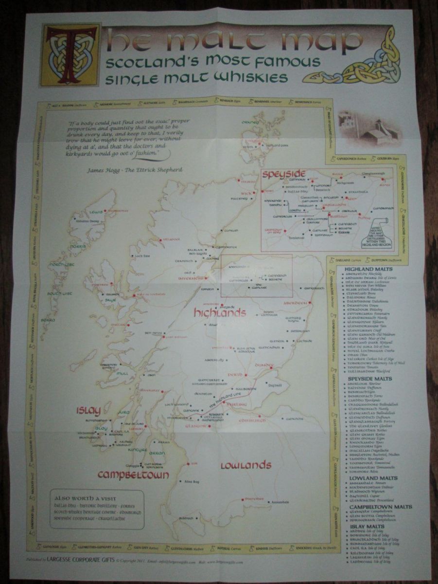 Whisky Map