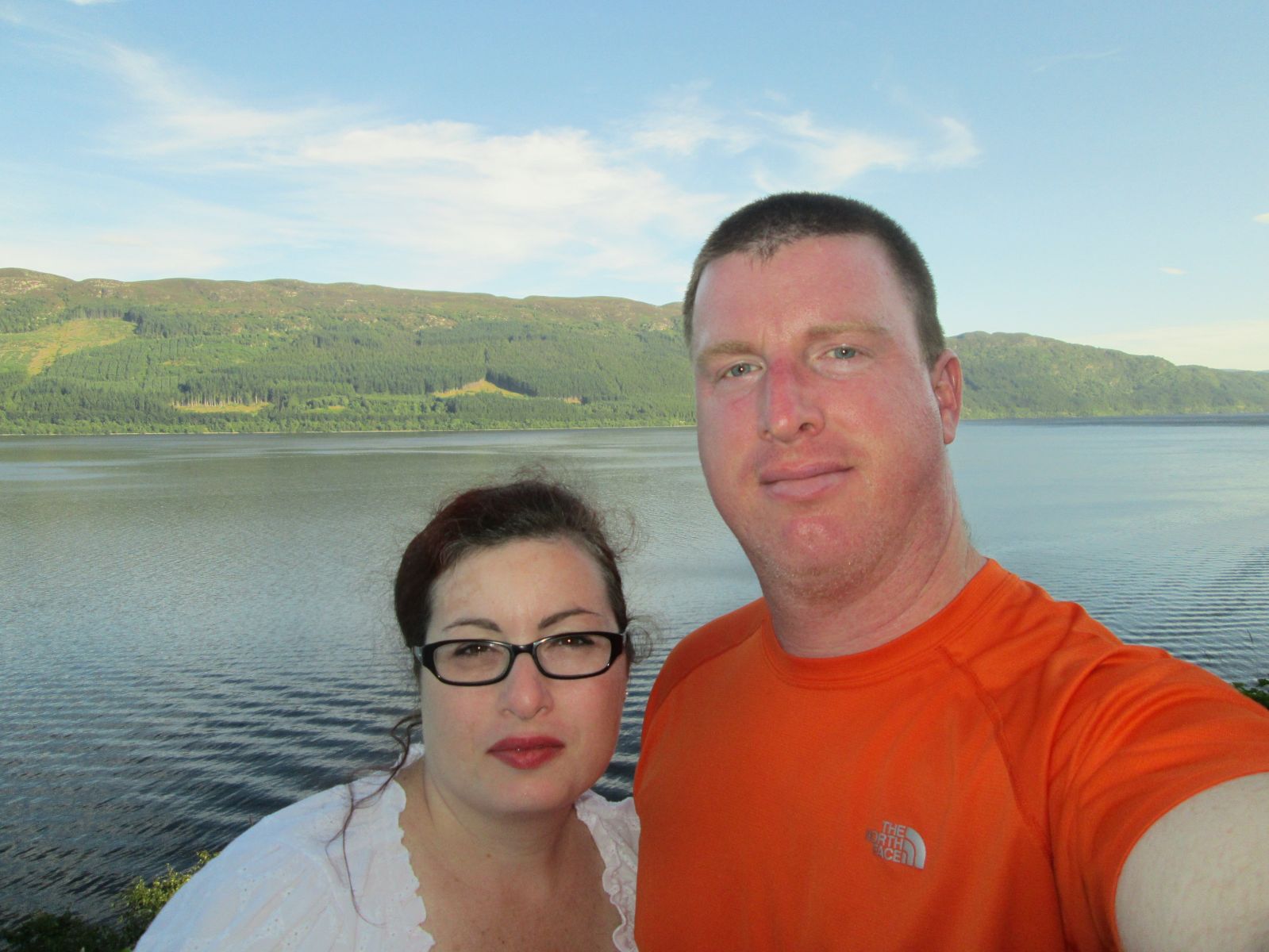 Wife and I at Loch Ness