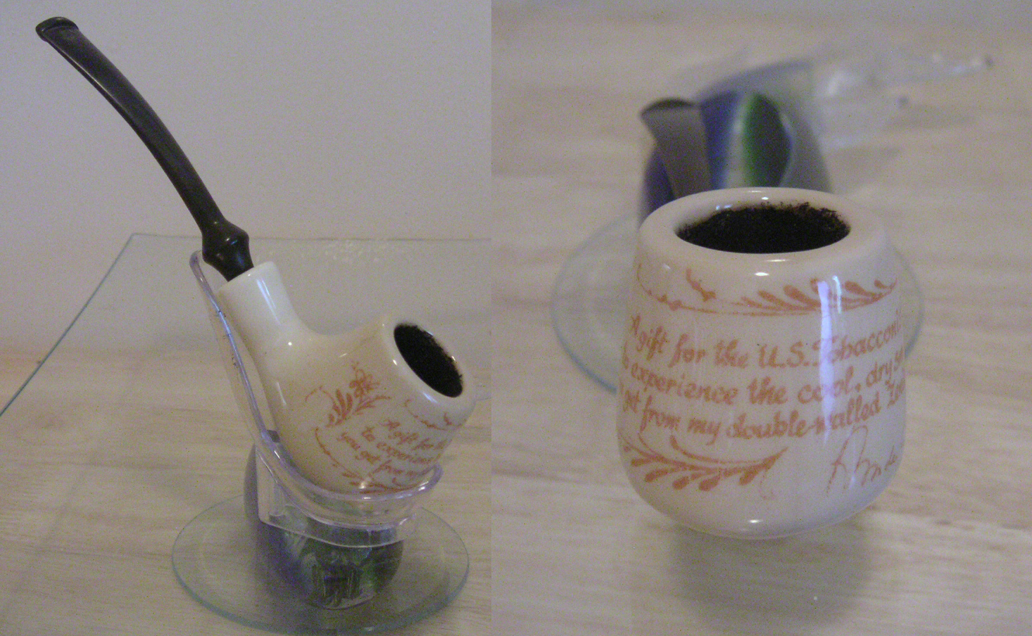 Zenith Porcelain "Gift Pipe"